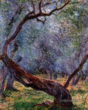 Claude Monet œuvres - Étude des oliviers Claude Monet